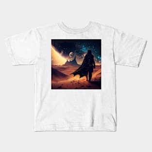 Desert Space Warrior 2 Kids T-Shirt